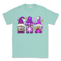 Seafoam Purple Winter Gnomies Classic Tee - BundleAndBundleShop