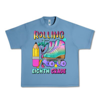 Pebble Blue rolling into eighth grade Urban Heavy Tee - BundleAndBundleShop