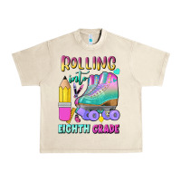 Sandshell rolling into eighth grade Urban Heavy Tee - BundleAndBundleShop