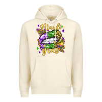 Sandshell mardi gras with  lip olivia Premium Hoodie - OliviaCreatesArt