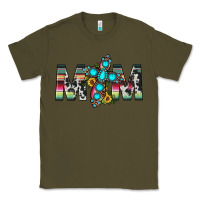 Army Green mom cross Classic Tee - JahusDesignShop