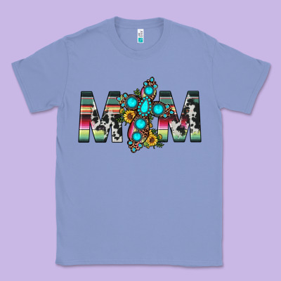 Mom Cross Classic Tee Designed By Jahusdesignshop