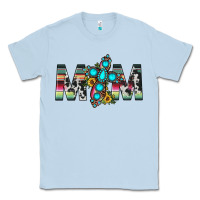 Dusty Blue mom cross Classic Tee - JahusDesignShop