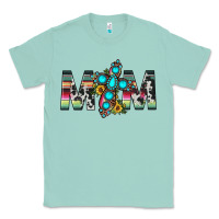 Seafoam mom cross Classic Tee - JahusDesignShop