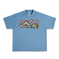 Pebble Blue mexican flag sunflower Urban Heavy Tee - JahusDesignShop