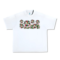 White mexican flag sunflower Urban Heavy Tee - JahusDesignShop