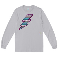 Moon Dust Purple Border Aztec Pattern Lightning Long Sleeve Tee - Bettercallsaul