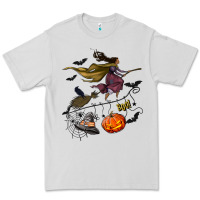 Dove Grey Witch Premium Tee - NancyCooperArtShop