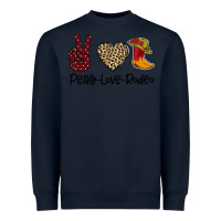 Navy Peace Love Rodeo Heavyweight Sweatshirt - Bettercallsaul