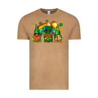 Vintage Camel st. patricks  gnomies with rainbow Vintage Tee - BundleAndBundleShop