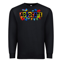 Black Advocate Autism Premium Sweatshirt - FaDigitalArtStudio