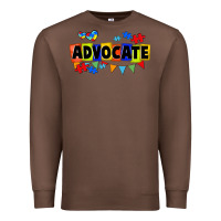 Chestnut Advocate Autism Premium Sweatshirt - FaDigitalArtStudio