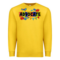 Lemon Advocate Autism Premium Sweatshirt - FaDigitalArtStudio