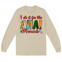 Mushroom i do it for the aha moments Long Sleeve Tee - RanaPortraitStore