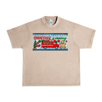 French Oak christmas is coming license plate Urban Heavy Tee - BundleAndBundleShop
