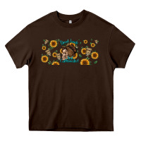 Chocolate Brown dead inside but caffeinated momlife Heavy Core Tee - Jasminsmagicworld