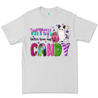 Dove Grey Witch better have my candy Premium Tee - NancyCooperArtShop