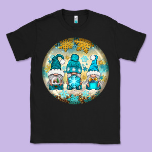 Winter Gnomies Ornament Classic Tee Designed By Bundleandbundleshop