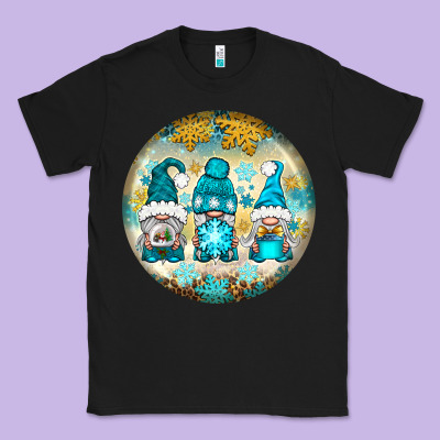 Winter Gnomies Ornament Classic Tee Designed By Bundleandbundleshop
