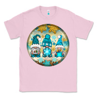 Bubblegum Pink Winter Gnomies Ornament Classic Tee - BundleAndBundleShop