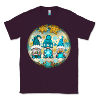 Plum Winter Gnomies Ornament Classic Tee - BundleAndBundleShop