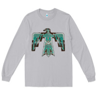 Moon Dust Cowhide Aztec Thunderbird Long Sleeve Tee - Bettercallsaul