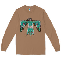 Toasted Coconut Cowhide Aztec Thunderbird Long Sleeve Tee - Bettercallsaul