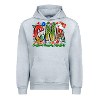 Heather Grey Christmas CNA Urban Hoodie - CowhideDigitalArt