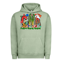 Pigment Oil Green Christmas CNA Urban Hoodie - CowhideDigitalArt