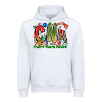 White Christmas CNA Urban Hoodie - CowhideDigitalArt