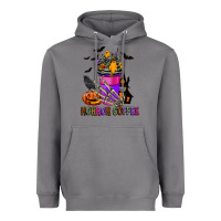 Storm Horror Coffee Heavyweight Hoodie - FaDigitalArtStudio