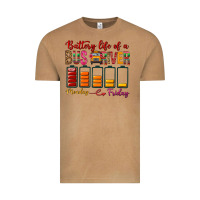 Battery Life Of A Bus Driver Vintage Tee | Teevron