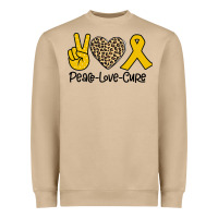 Mushroom Peace Love Cure Heavyweight Sweatshirt - Bettercallsaul