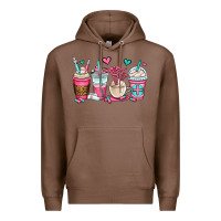Chestnut nurse coffee cups Premium Hoodie - OliviaCreatesArt
