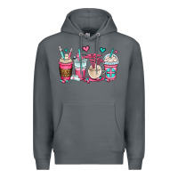 Rock nurse coffee cups Premium Hoodie - OliviaCreatesArt