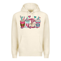 Tofu nurse coffee cups Premium Hoodie - OliviaCreatesArt