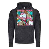 Vintage Black hair boss and hand mirror with money and leopard seamless pattern bbs Vintage Hoodie - BundleAndBundleShop