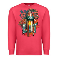 Cardinal Let's get lit Premium Sweatshirt - FaDigitalArtStudio