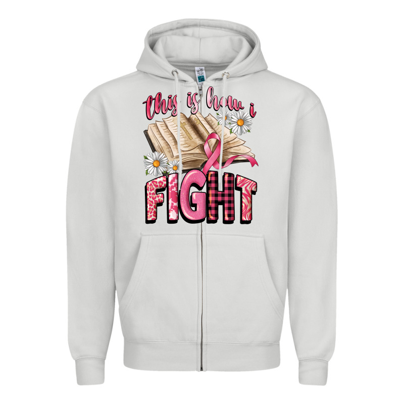 This Is How I Fight Zipper Hoodie by CowGirlArtShop | Teevron
