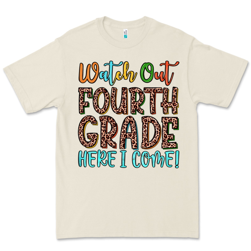 Watch Out Fourth Grade Here I Come! Premium Tee by JahusDesignShop | Teevron
