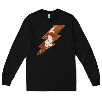 Black Cowhide Patterned Lightning Long Sleeve Tee - Bettercallsaul