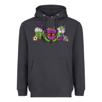 Smoke Halloween Coffee Cups Heavyweight Hoodie - FaDigitalArtStudio