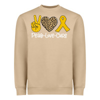 Mushroom Peace Love Cure Heavyweight Sweatshirt - Bettercallsaul