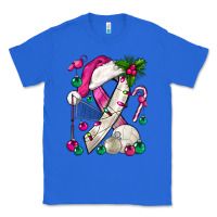 True Royal Pink Christmas Breast Cancer Ribbon Volleyball Classic Tee - BundleAndBundleShop