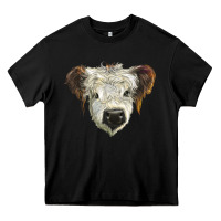 Black white calf scottish Heavy Core Tee - BarkalooDesign