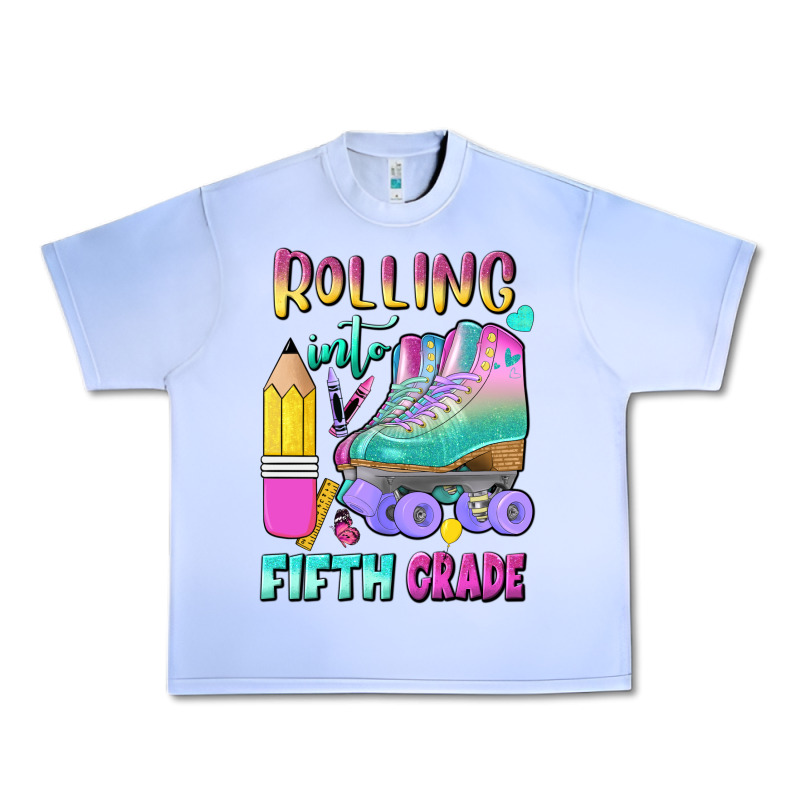 Rolling Into Fifth Grade Urban Heavy Tee by BundleAndBundleShop | Teevron