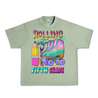 Oil Green rolling into fifth grade Urban Heavy Tee - BundleAndBundleShop