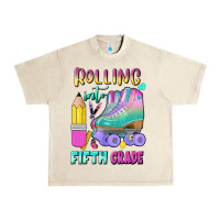 Sandshell rolling into fifth grade Urban Heavy Tee - BundleAndBundleShop