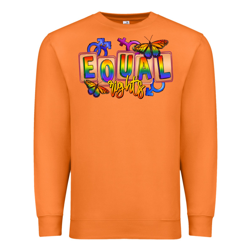 Equal Rights Premium Sweatshirt by FaDigitalArtStudio | Teevron