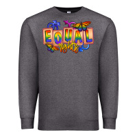 Charcoal Heather Equal rights Premium Sweatshirt - FaDigitalArtStudio